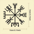 13x13cm square vinyl car and notebook sticker with peel-and-stick backing