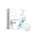 A pack of four nano microneedle patches for skin application with botanical ingredients.