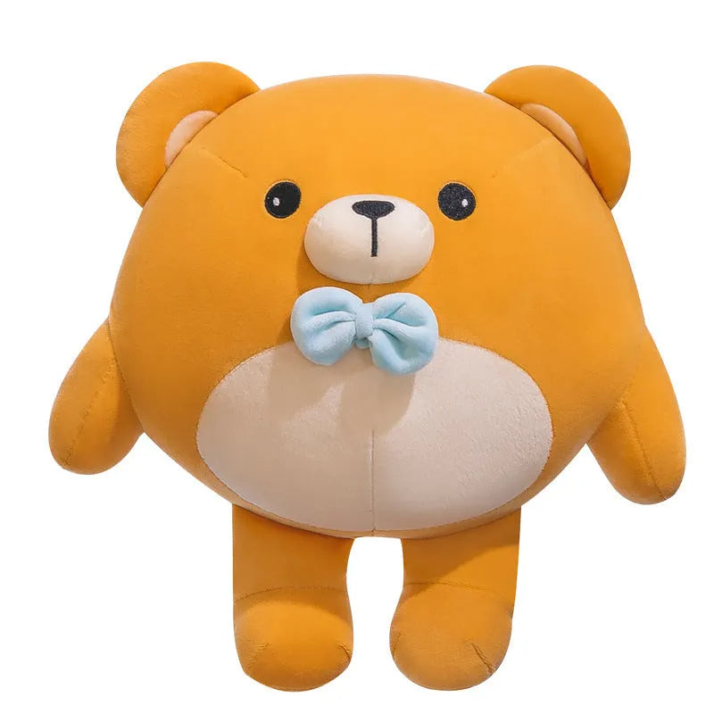 Cute baby bear pillow plush toy in Little Bear colour, soft stuffed animal, 30cm height