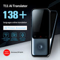 Intelligent voice translator with ABS body, key and touch controls, Android system, 10M wireless range