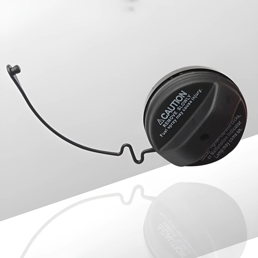 Snap-on plastic fuel tank cap for Toyota car filler neck