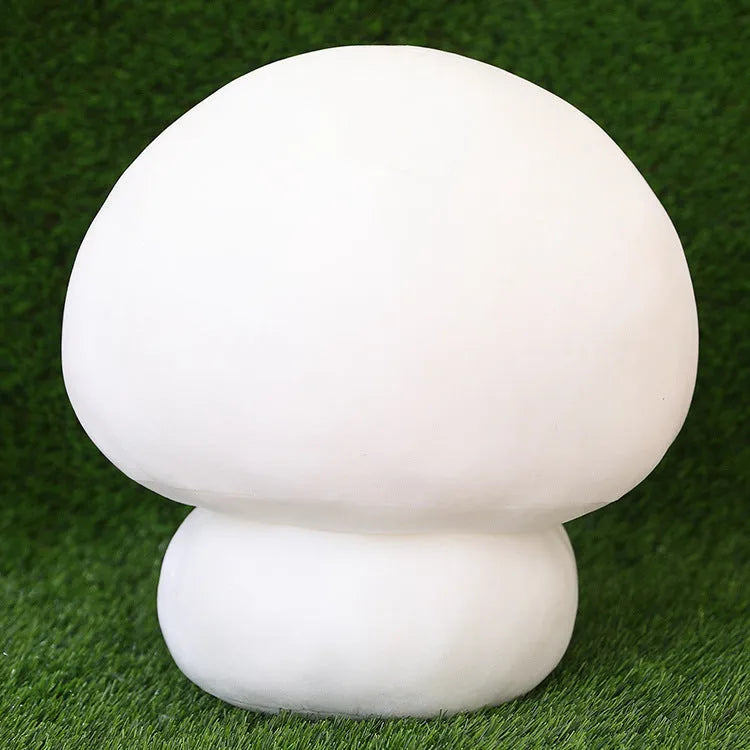 Children's plush mushroom doll pillow in PP cotton, available in 23cm, 30cm and 60cm heights.