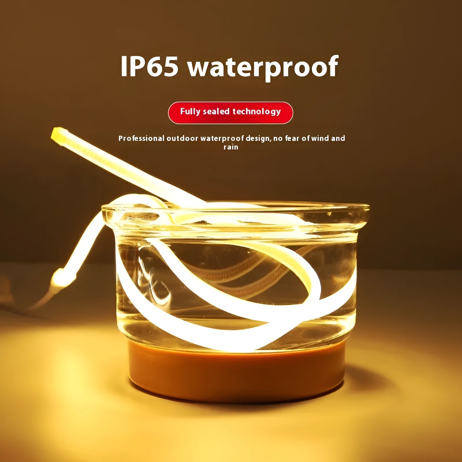 220V high pressure silicone light belt 10W 320 LED beads with plug for home use
