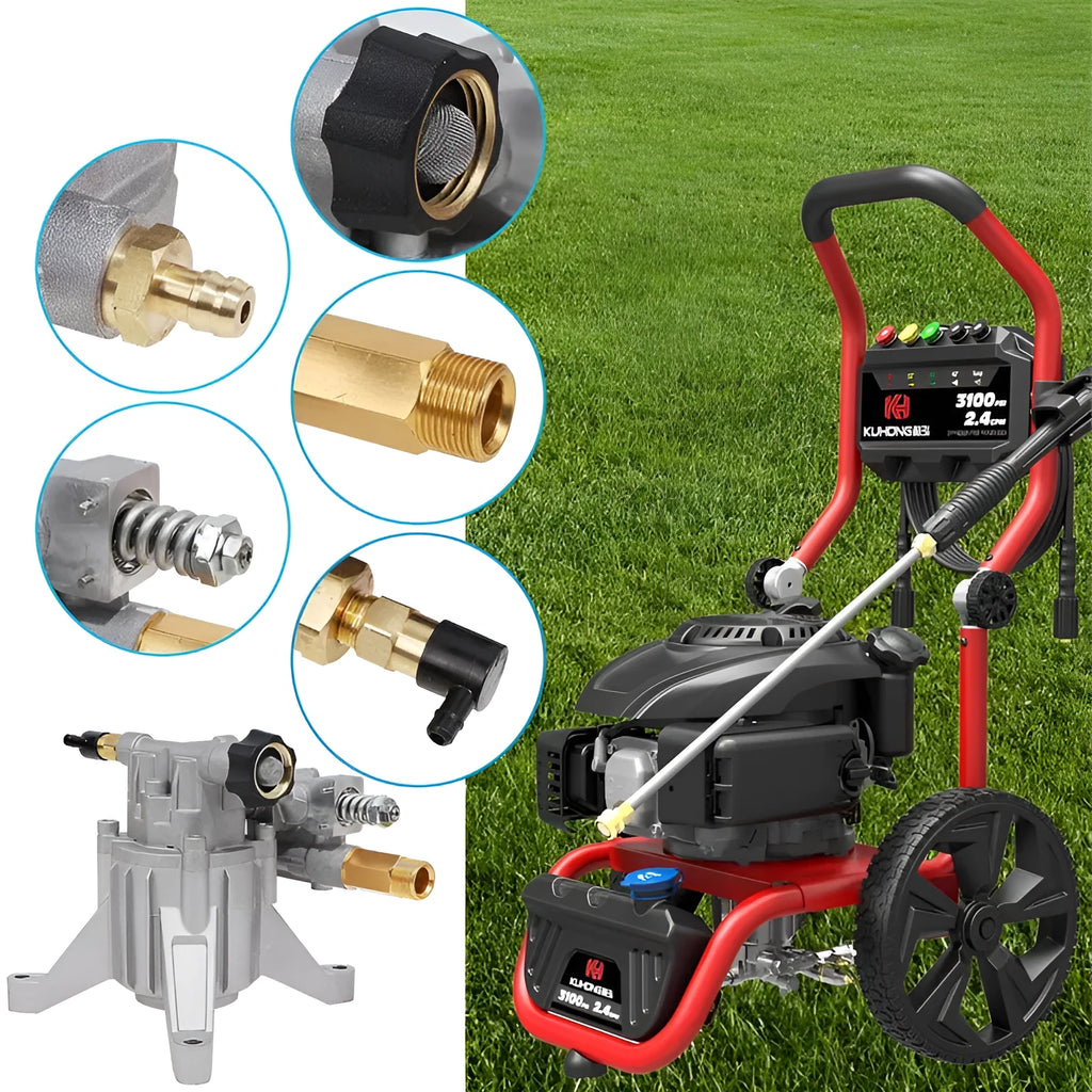P170 swash plate aluminium pump for petrol pressure washer perpendicular shaft