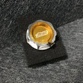 Aluminium alloy oil filter cap for Honda vehicles in multiple colour options.