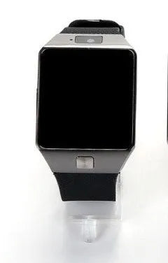Smart watch with 1.44-inch touch screen showing Bluetooth call interface on adjustable wrist strap