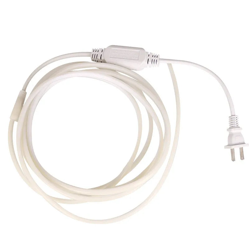 220V high pressure silicone light belt 10W 320 LED beads with plug for home use