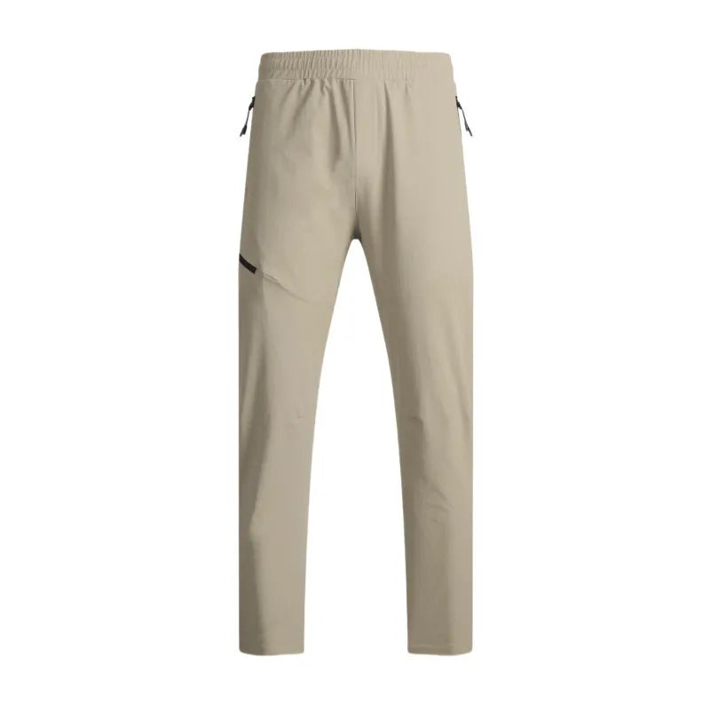 Men's waterproof quick-drying nylon exercise trousers in Army Green colour