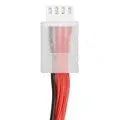 A 7.4V 1200mAh lithium battery for RC remote control cars and model boats.