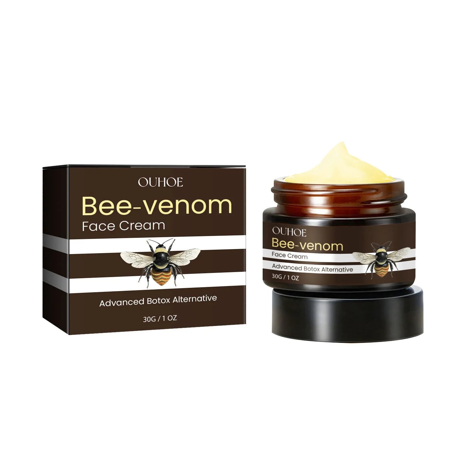 OUHOE Bee Firming Cream 30g jar, a hydrating and firming face cream.