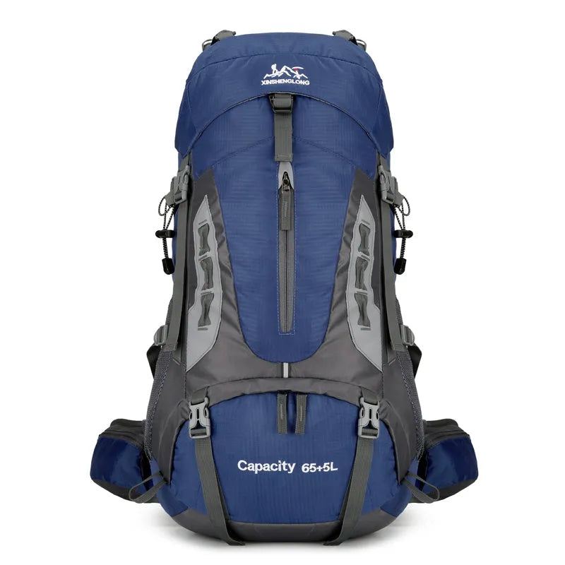 New outdoor mountaineering bag large capacity lightweight waterproof hiking camping backpack in multiple colours