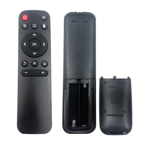 Plastic replacement remote control for Android TV box compatible with H96 MAX MXQ HY300 HY320 models
