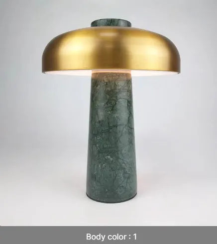 3W LED desk lamp with touch dimming and Type-C rechargeable battery on a wooden desk