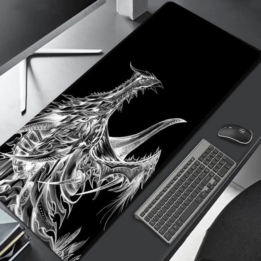 Lightweight printed rubber gaming mouse pad in sizes from 300x600mm to 400x900mm