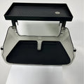 Black ABS plastic storage box for Tesla Model 3 and Y centre console with napkin box