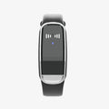 Ultrasonic mosquito repellent bracelet in black and white colours showing wearable design for pregnancy and baby protection