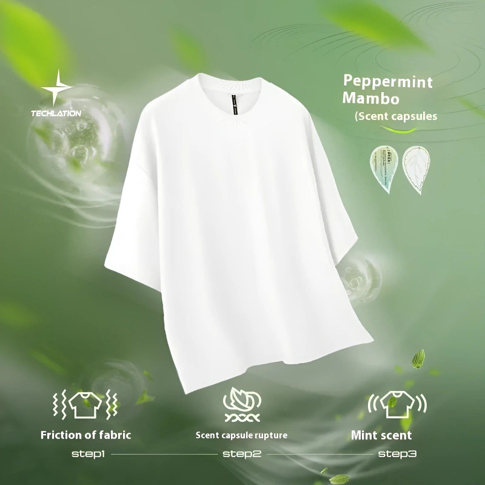 Men's sand grey loose fit short sleeve T-shirt with cotton-polyester quick-dry fabric