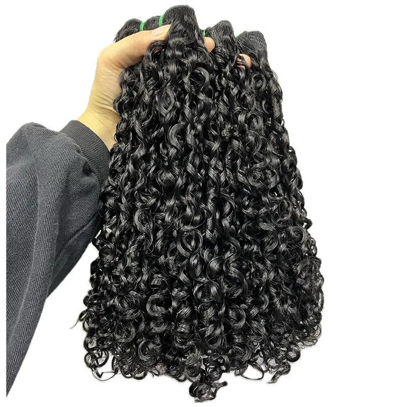 Front lace wig real human hair natural style Pissy 06 colour