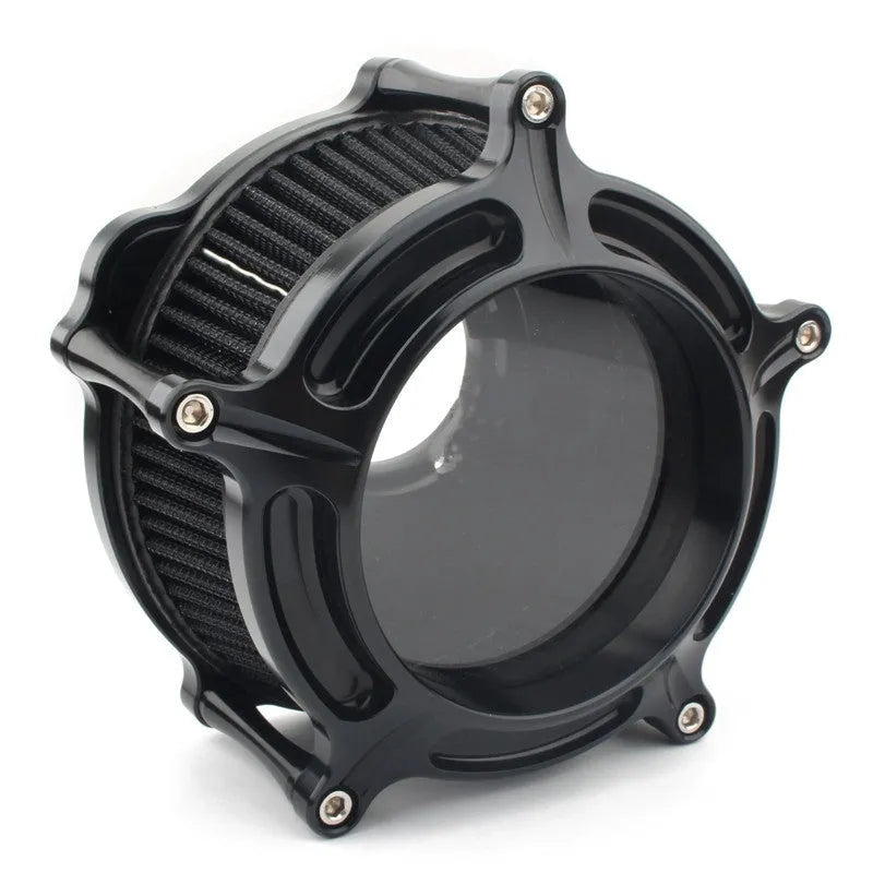 MP09-JJL aluminium air filter retrofitting accessory in multiple colour options including black, white, red, and blue variations