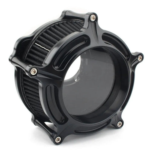 MP09-JJL aluminium air filter retrofitting accessory in multiple colour options including black, white, red, and blue variations