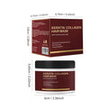 100ml collagen hair mask in professional-style packaging for moisturising and repairing dry hair