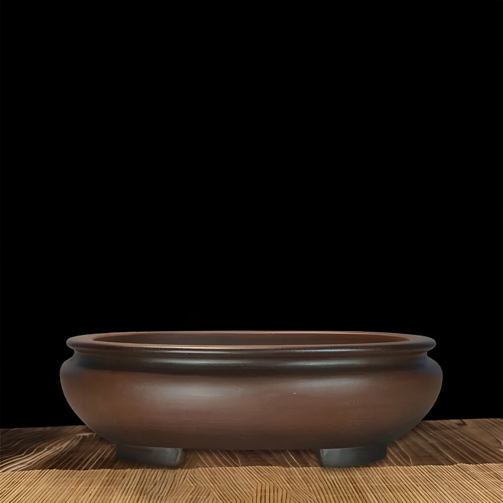 Purple sand desktop flowerpot with classical handmade style measuring 58cm by 47cm by 18cm