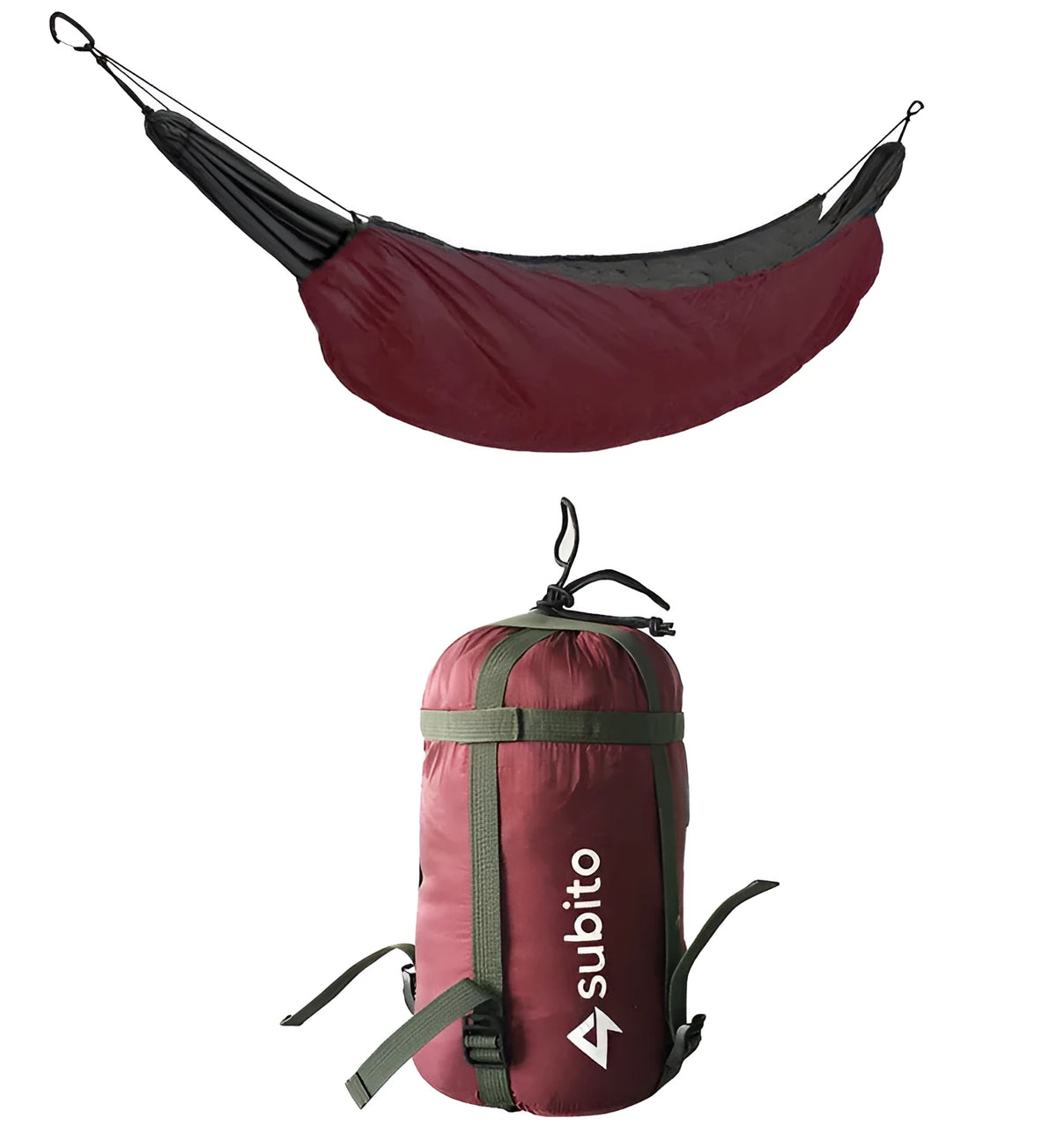 Outdoor camping warm cover for hammock 320D nylon TC cotton fill adjustable 230x110cm