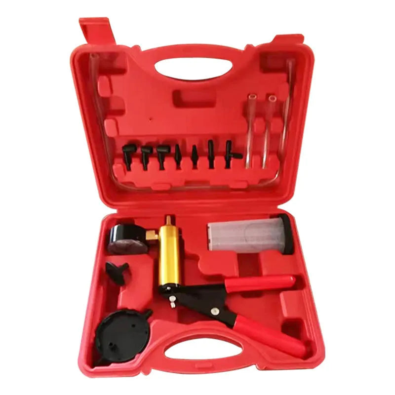 Aluminium manual vacuum air blow gun tool for automotive repair work