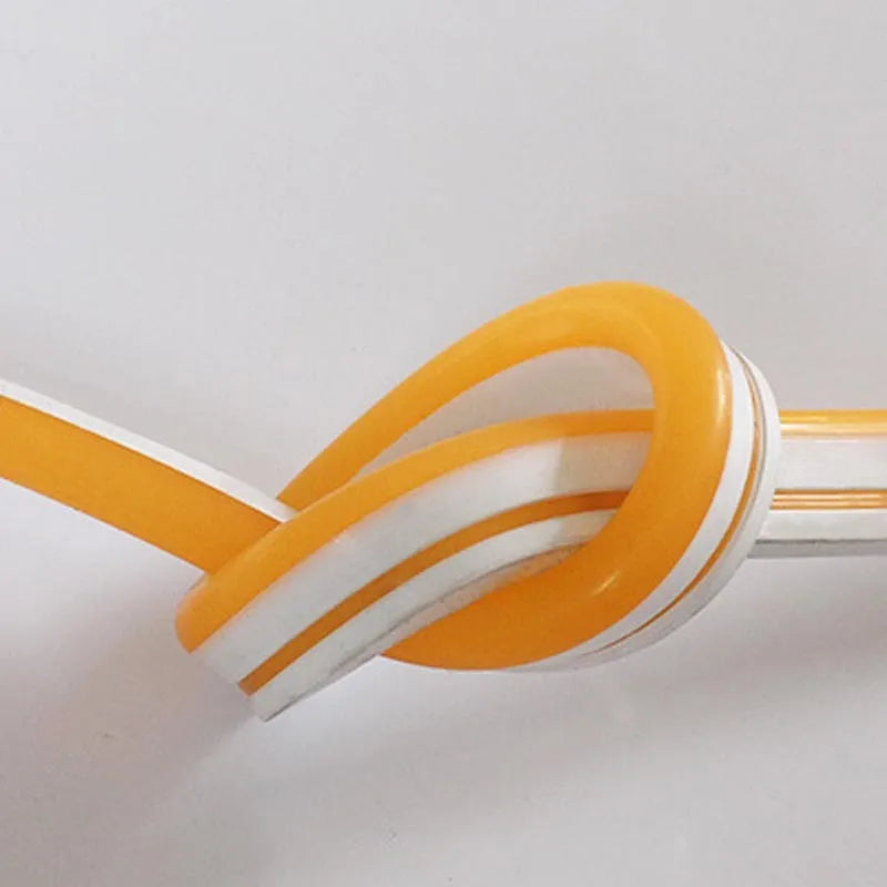 LED12V flexible silicone neon strip lighting 120 LEDs per metre on roll