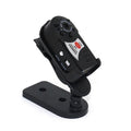 Black wifi remote camera with LCD screen showing 16x optical zoom and night vision capability