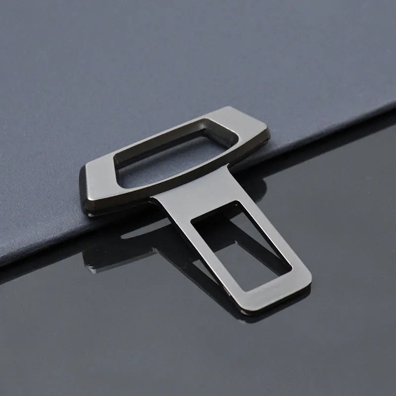 Metal car interior silencer insert showing matte black, gold and silver colour options