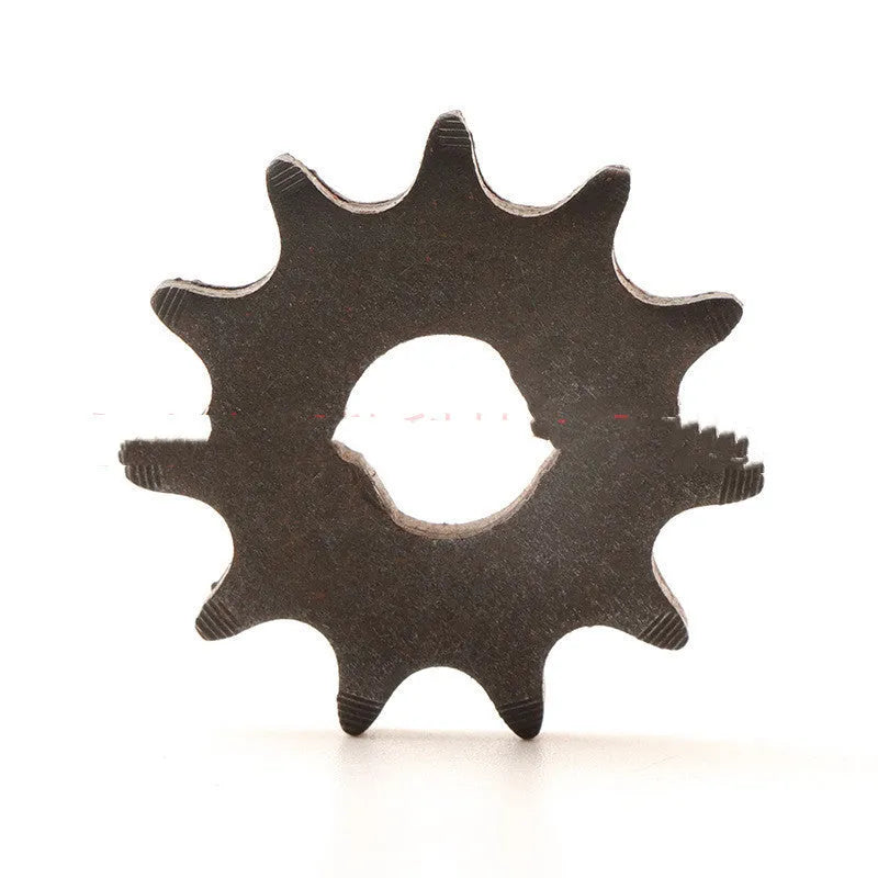 11-tooth cast iron motorcycle drive sprocket for 25H T8F chain reduction motor