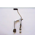 Black motorcycle gear lever for Suzuki GS125 with 300mm length and gear teeth patterns