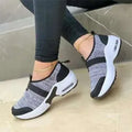 Women's lightweight mesh sneakers in multiple colours with rubber soles and round toe design