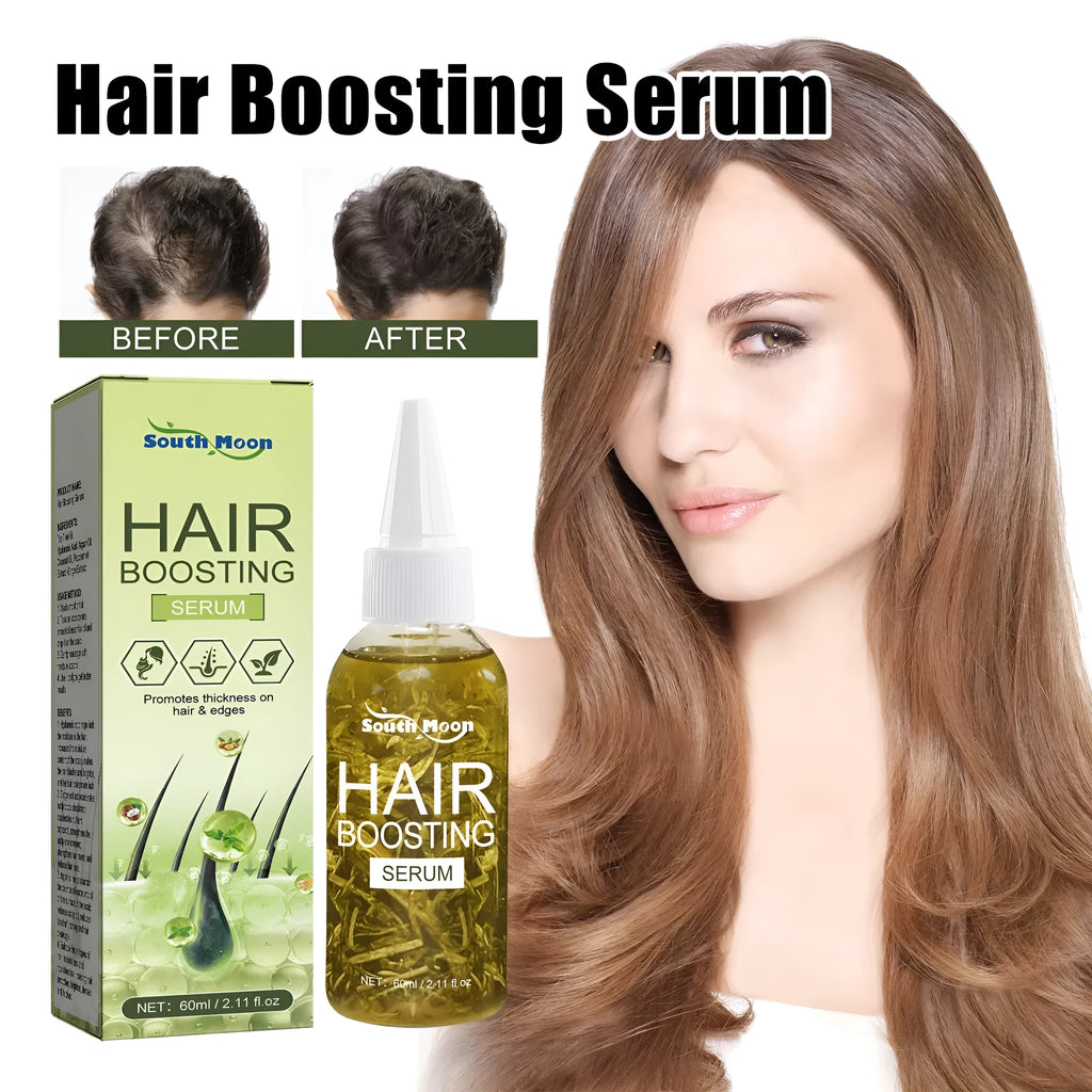 60ml bottle of anti-fall repair hair essential oil for dry, manic hair softening and moisturising treatment.