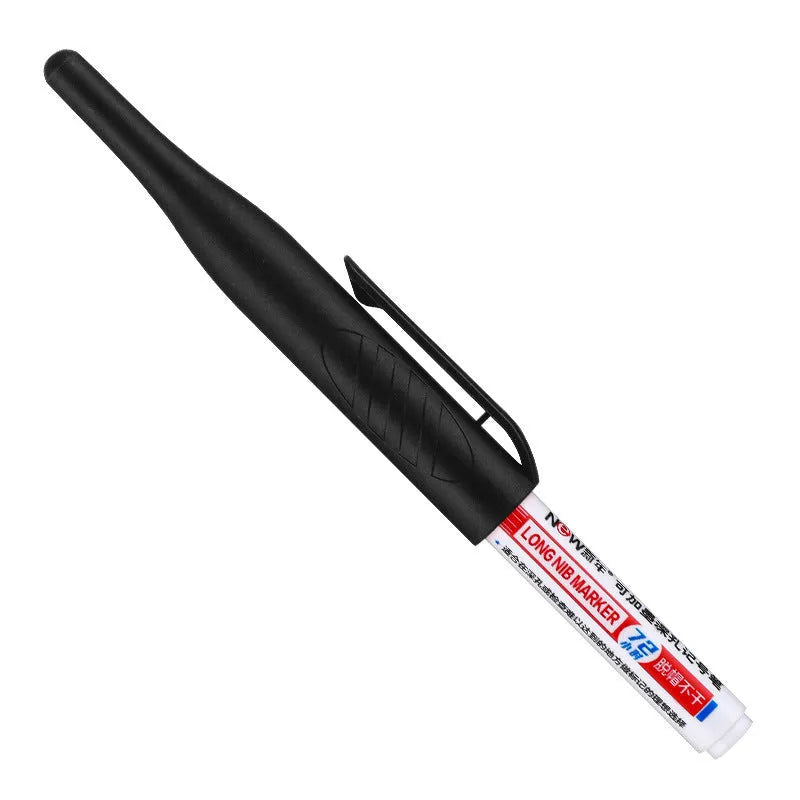 Woodworking oil marker with 15.2cm length in black, red, blue and green colour options