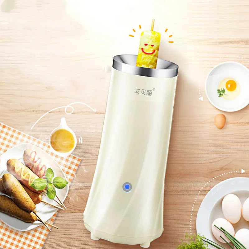 Mini breakfast machine in beige colour with automatic function and 50W power rating