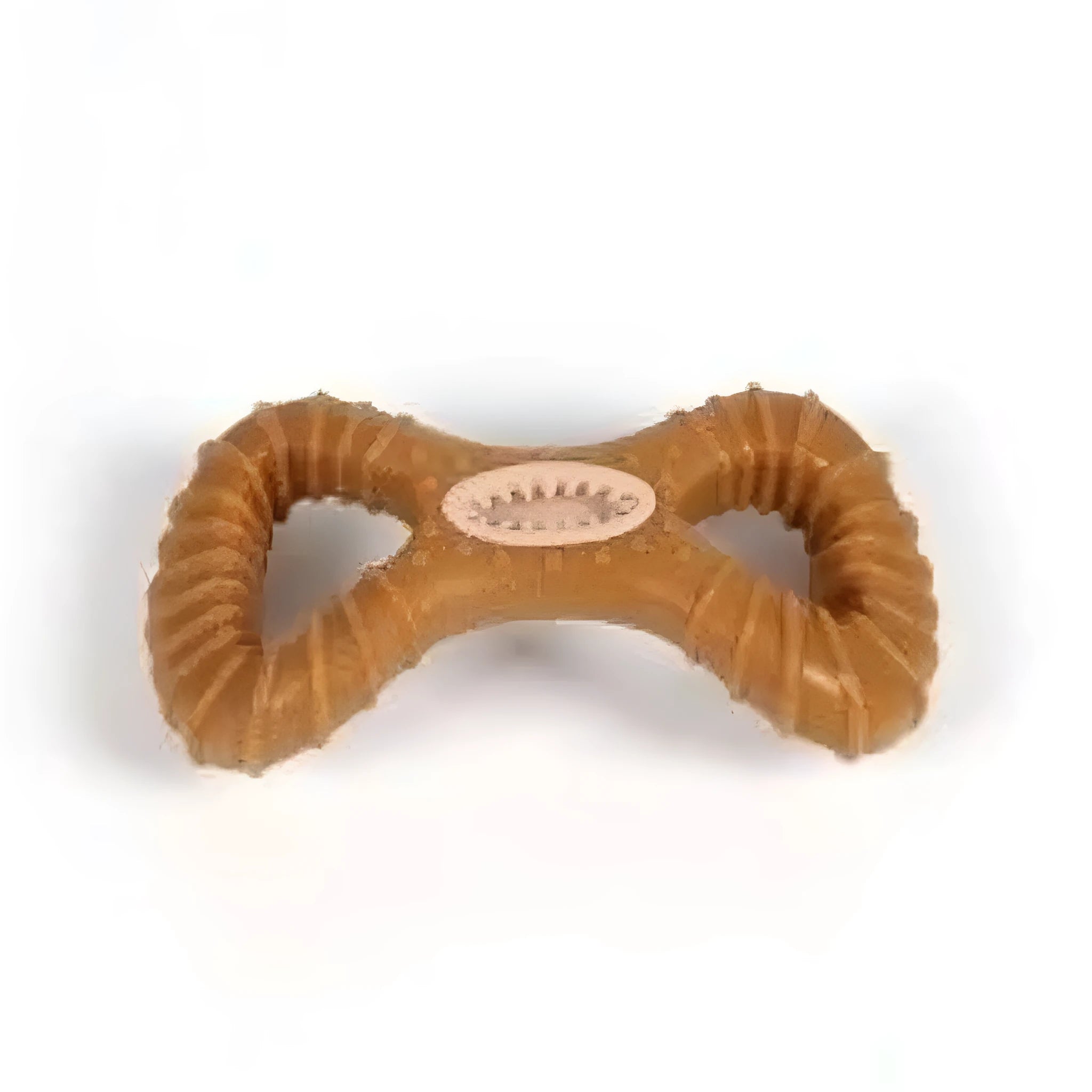 Durable dog chew bone toy in 8-shape and Y-shape designs for teeth cleaning