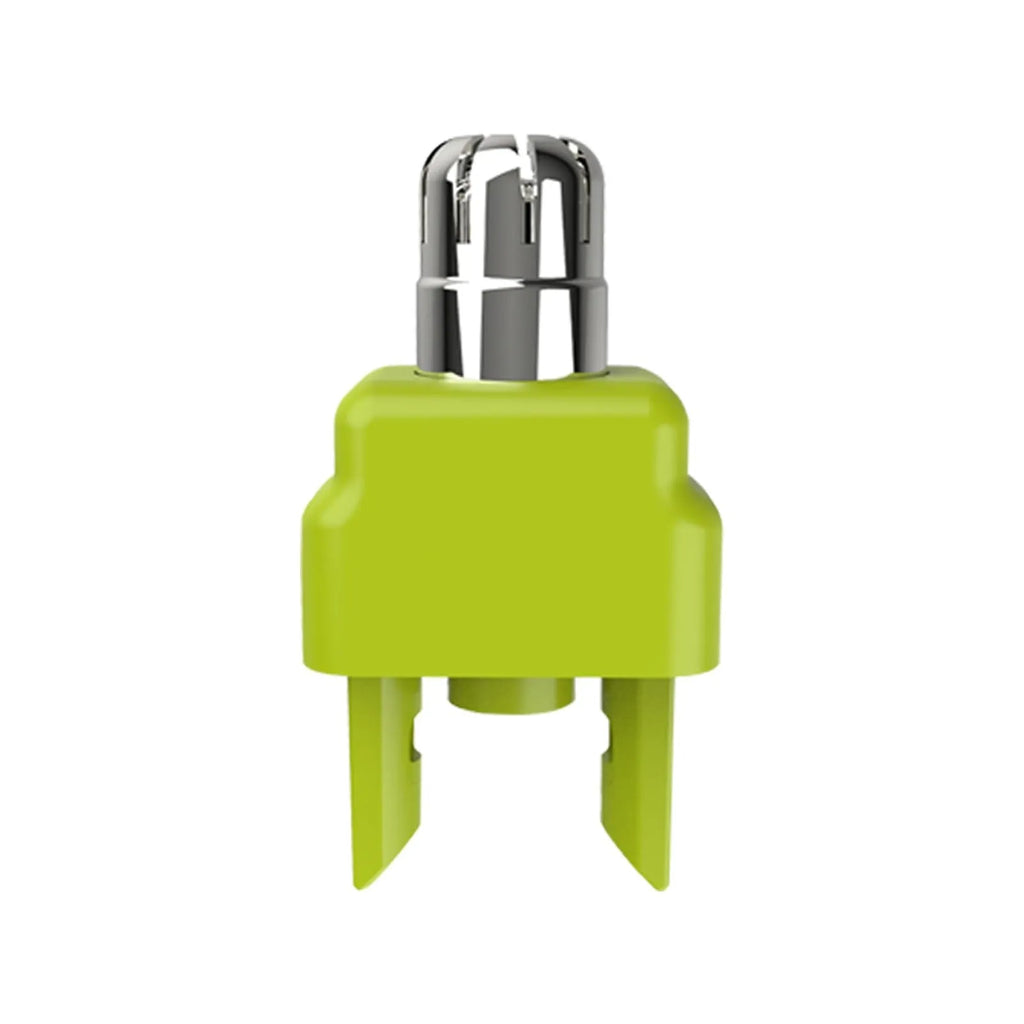 Green ABS stainless steel nose hair trimmer replacement cutter head for Philips OneBlade
