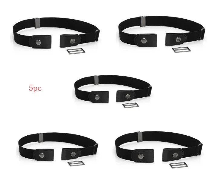 Imitation leather belt with square alloy buckle and car suture stitching on neutral background
