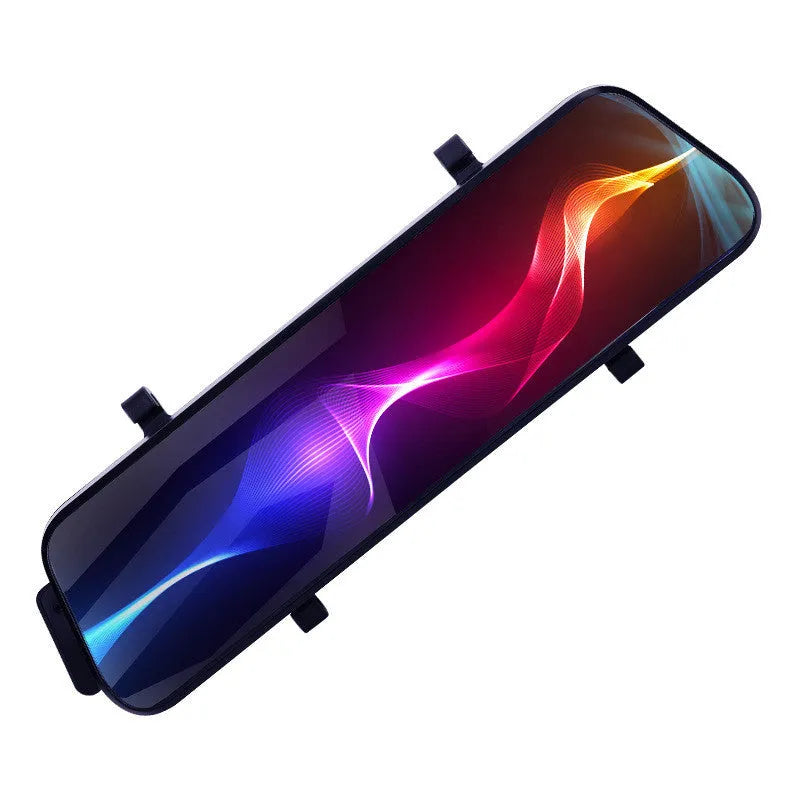 10 inch HD rearview mirror with 170° wide angle camera and 12MP resolution for car dashcam use