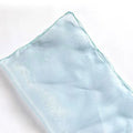 Silk fabric flower bouquet packaging bag with arabesquitic pattern, 60×60cm size in multiple colours