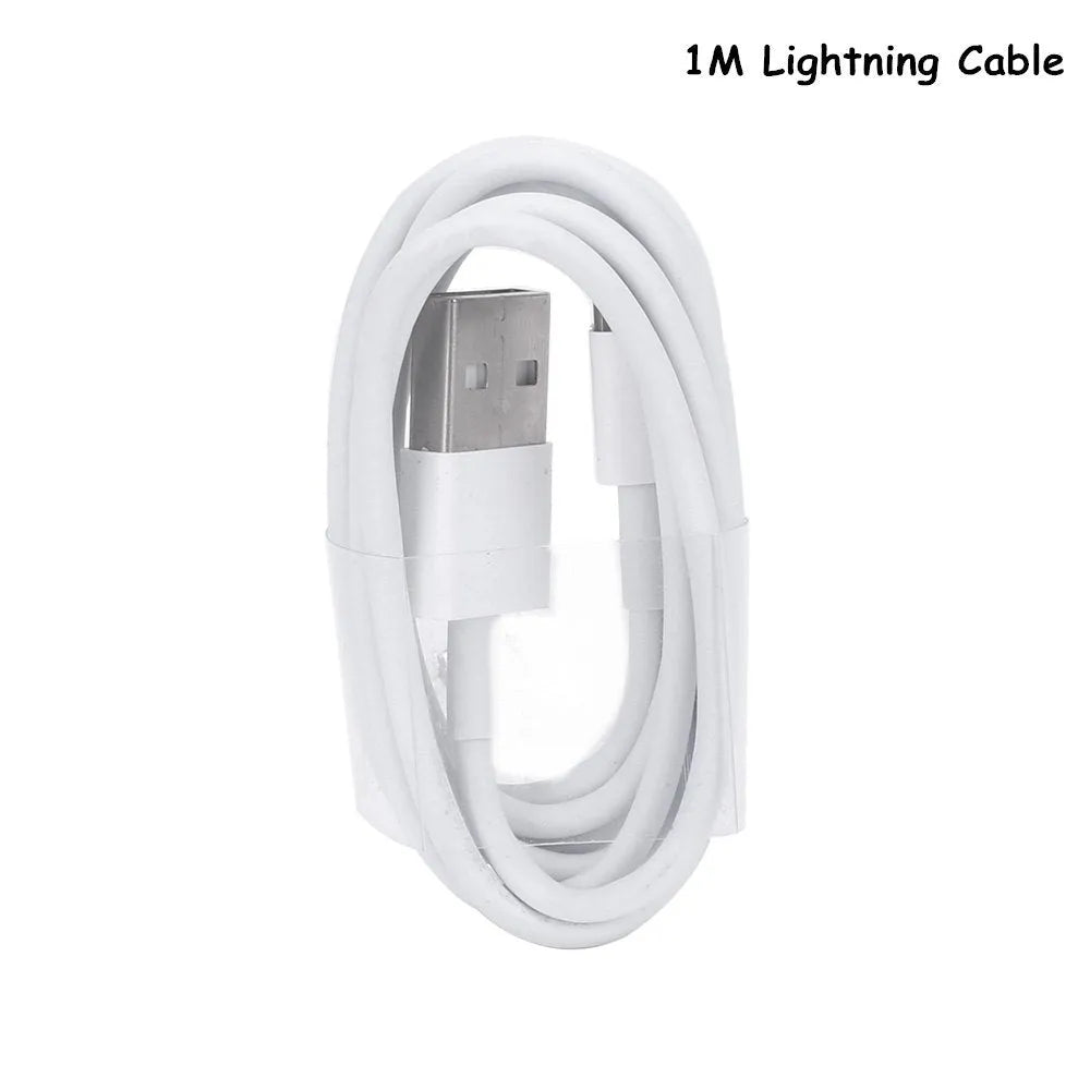 5V2A USB travel charger and cable for iPhone and iPad models