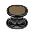 Non-in-ear air conduction Bluetooth headset in black ABS, with Jerry chip and breathing light