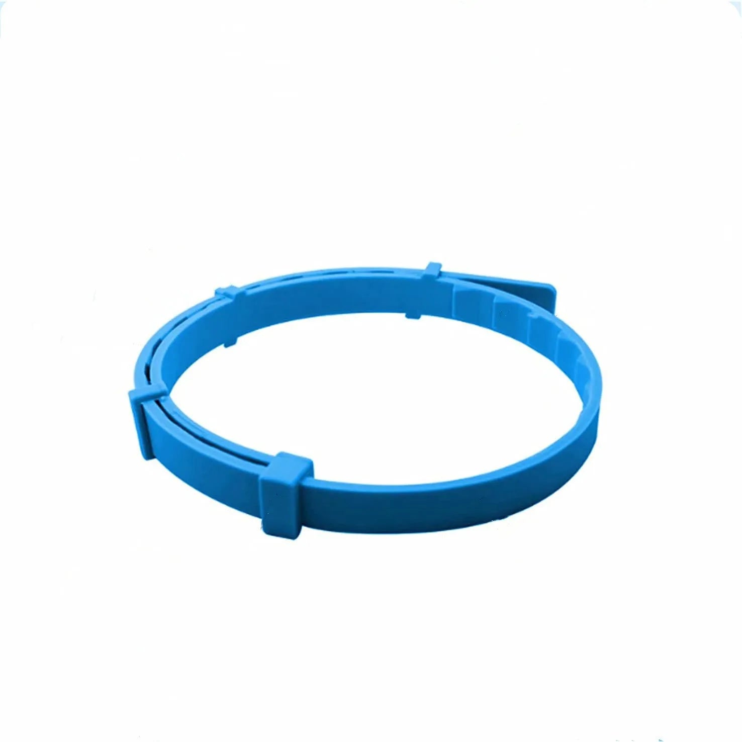 Anti-flea pet collar for cats and dogs, plastic construction in Rose Red colour