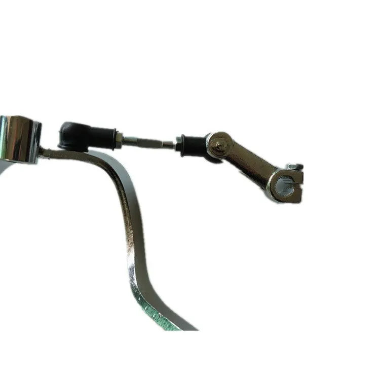 Black motorcycle gear lever for Suzuki GS125 with 300mm length and gear teeth patterns