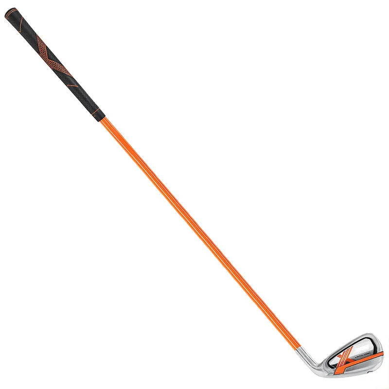 Golf iron swing trainer 38.5cm soft iron swing club in Black, Blue or Orange