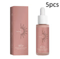 Tanning face serum in 50ml bottle for face and body dark bronzer with fine line repair