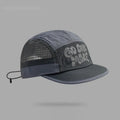 Gradient quick-drying mesh baseball cap with dome crown and digital printing in summer colours