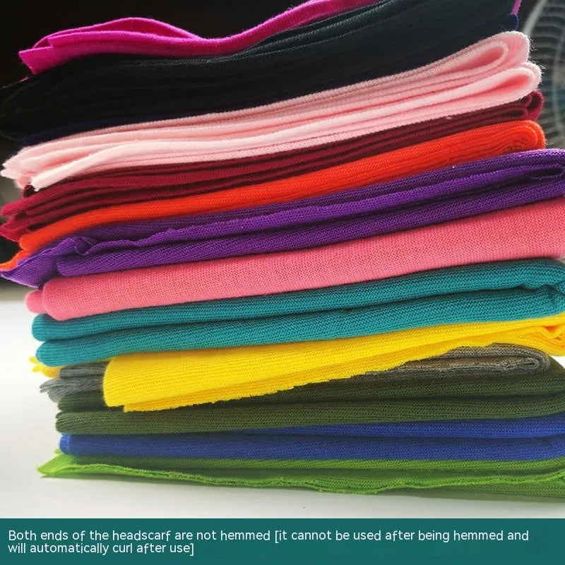 Seamless polyester tube sports headscarf in multiple colours for outdoor activities
